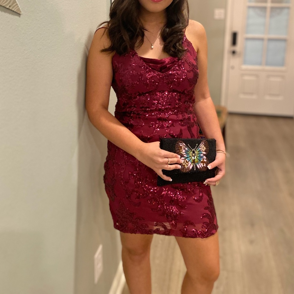 Medium sequin Homecoming dress